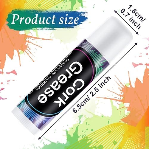 Tondiamo 2 Pieces Cork Grease for Clarinet Flute Grease Lubricant Tube Cleaning and Care Product Woodwind Instruments Accessory for Saxophone Clarinet Flute Supplies thumbnail 2