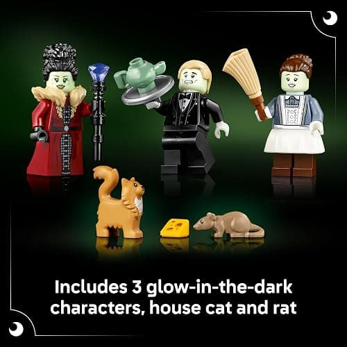 LEGO Icons Mayor Manor 11383 | Building Set for Adults, Ages 18+, Halloween Decor & Craft, Relaxation Activity, 1420 pieces, Gift for Men & Women thumbnail 5