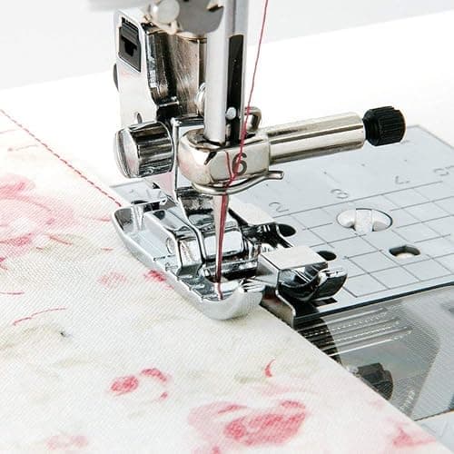 Stitch in Ditch Foot/Edge Joining Foot Sewing Machine Presser Foot - Fits All Low Shank Snap-On Singer, Brother, Babylock, Janome, Kenmore, White, Juki, New Home, Simplicity, Elna etc. thumbnail 5