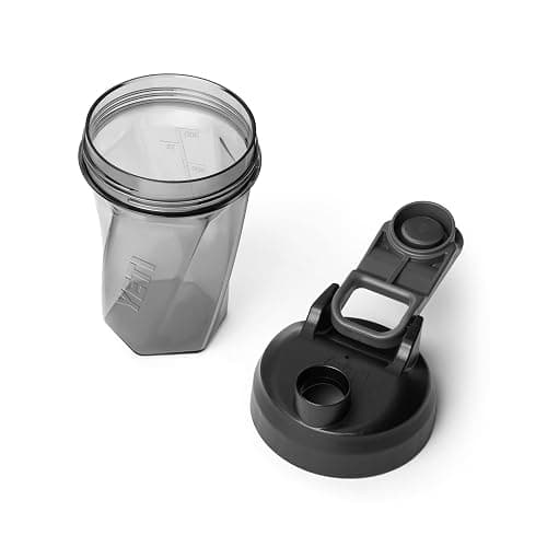 YETI Yonder Helimix Vortex Blender Shaker Bottle Holds up to 20oz | No Blending Ball or Whisk | USA Made | Portable Pre Workout Whey Protein Drink Shaker Cup | Dishwasher Safe, Charcoal thumbnail 5