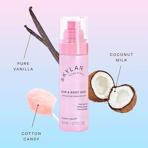 Skylar Boardwalk Delight Hair & Body Mist | Hypoallergenic & Clean Fragrance | Vegan, Cruelty Free, and Safe For Sensitive Skin | 80 ML, 2.7 Fl Oz thumbnail 3