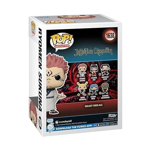 Funko POP! Animation: JJK - Sukuna - Jujutsu Kaisen - Collectable Vinyl Figure - Gift Idea - Official Merchandise - for Kids & Adults - Anime Fans - Model Figure for Collectors and Display thumbnail 3