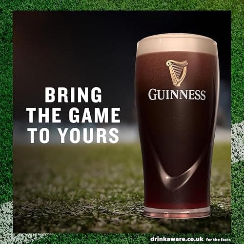 Guinness Draught Nitrosurge Stout Beer | 4.1% vol | 4x558ml Cans | Perfect Pub Pour at Home | Match Day Beer | Celebrate the Football This Summer | Device Sold Separately thumbnail 10