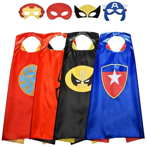 Roko Toys for 3-10 Year Old Boys, Superhero Capes for Kids Dress up Costumes Party Supplies Present Chistmas Gifts Stocking - Image 1