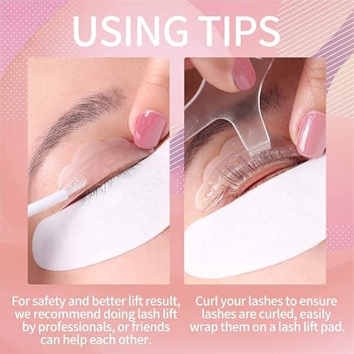 2025 Upgrade Lash Lift Kit, Keratin Eyelash Perm Kit, Eyebrow Eyelash Curling Lamination Kit Professional Lash Lift Extensions, Semi-Permanent Curling Perming Wave Suitable at Home and Salon by DONG RHYME thumbnail 5