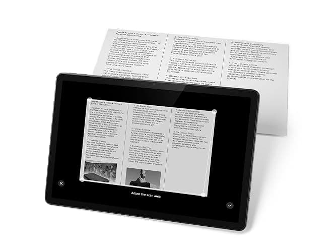Lenovo Tab M11 - Tablette Tactile 11'' WUXGA (Processeur MediaTek Helio G88, 8Coeurs, 4 Go de RAM, eMMC 128 Go, Lenovo Tab Pen, Android 13, WiFi + Bluetooth) - Luna Gris thumbnail 12