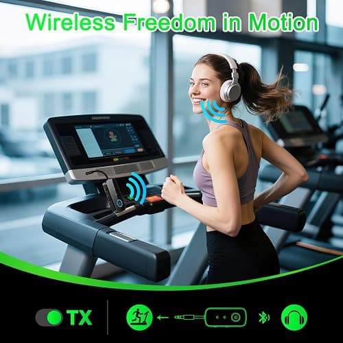 Premium Pro Bluetooth 5.4 Transmitter Receiver,Airplane Audio Adapter,Wireless Transmitter for TV/Travel Flight,Airline,Gym.Compatible with 2 AirPods/Headphones,Bluetooth Receiver for Car/Home Stereo thumbnail 6