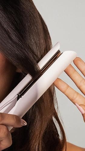 Kristin Ess 3-in-One Titanium Hair Straightener and Curler 2 in 1 Combo + Waver for Women - 1 1/4" - 440 Degrees - Professional Ionic Dual Voltage Flat Iron + Travel Cap - Frizzy, Curly + Thick Hair thumbnail 8