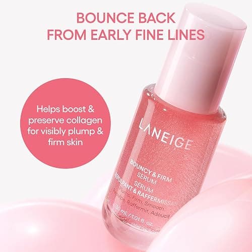 LANEIGE Bouncy and Firm Sleeping Mask: Revitalize, Smooth, Peony & Collagen Complex, Barrier-Boosting Hydration thumbnail 4