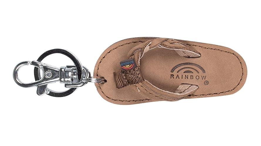 Rainbow Sandals Braidy Key Chain - COLOR DARK BROWN - Image 1