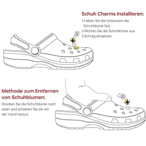 Oirigaga Schuh Charms für Clogs, DIY Schuhanstecker Schuhanhänger, Cartoon Anime Schuh Pins Stecker Aufstecker Anstecker Set, Abnehmbare PVC Shoe Dekoration Zubehör für Kinder Jugendliche Erwachsene thumbnail 6