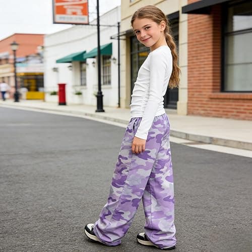 Voxikodex Girls Clothes 2 Piece Long Sleeve Shirt Tops Casual Pants Fall Winter Outfits for Teen Tween Girls 7-14 Years thumbnail 6