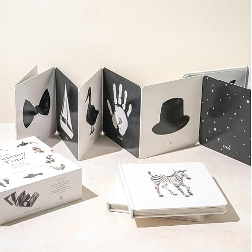 Baby's Tummy Time Book Box Set: A 3-Book Box Set of High-Contrast Art for Visual Stimulation at Tummy Time (Tabitha Paige Children's Book Series) thumbnail 7