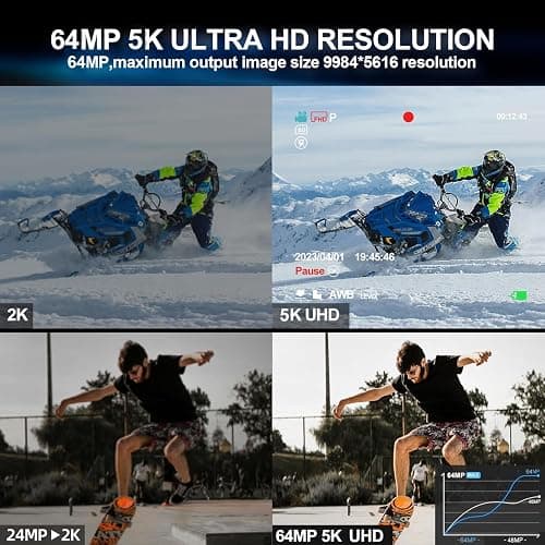 Digital Cameras for Photography,48MP&4K Video, 18X Zoom Vlogging for YouTube, Portable Compact Small Camera with 2 Batteries, Digital Point and Shoot Camera thumbnail 2