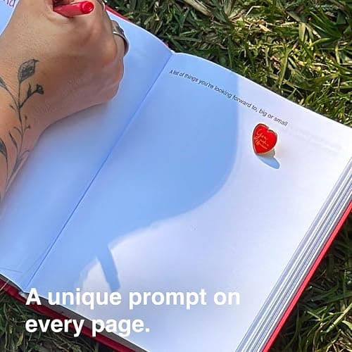WE'RE NOT REALLY STRANGERS Guided Journal, Notebook Journal with Prompts | 180 Pages and Prompts, Hardcover Notebook with a Unique, Introspective Prompt on Every Page, Look Inside Journal thumbnail 4
