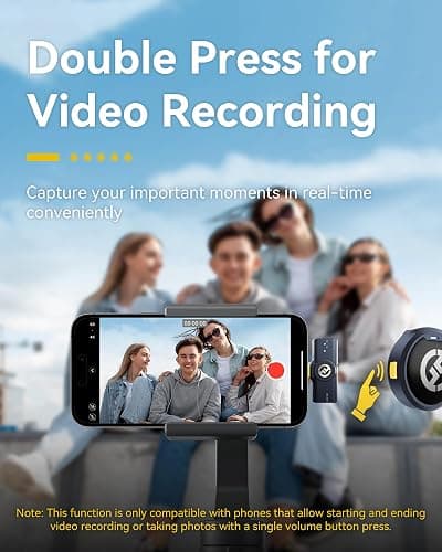 Hollyland Lark M2 Wireless Lavalier Microphone Compatible with Android Phones, iPhone 15, 300m Transmission Range, Hi-Fi Audio, Noise Cancelling, 30H Duration, Lapel Mic for Livestream Vlog-Black thumbnail 8