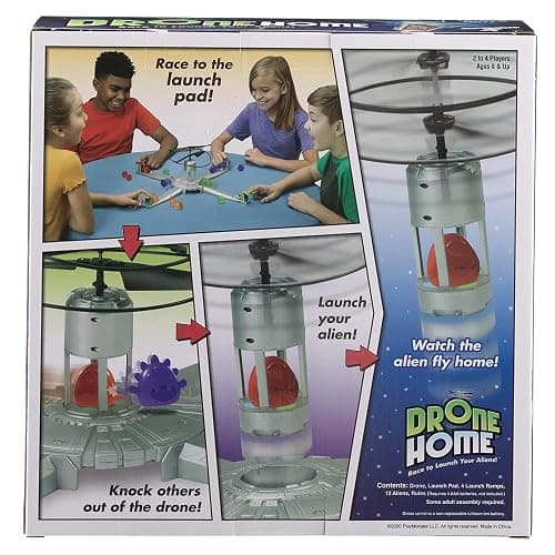 Drone Home — First Ever Game with a Real, Flying Drone — Great, Family Fun — for 2-4 Players — for Ages 8+ thumbnail 3