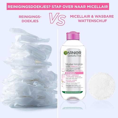 Garnier SkinActive Micellar-Reinigungswasser für empfindliche Haut – Milde Gesichtsreinigung – Sanfter Make-Up Entferner - 400ml thumbnail 9
