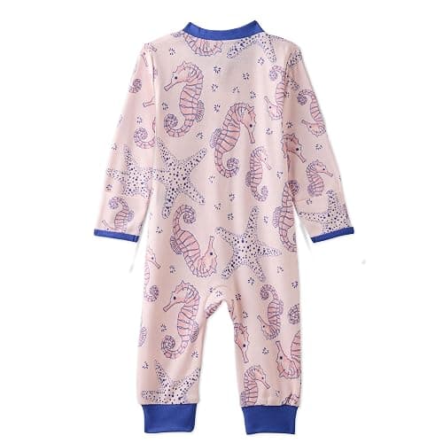 Butterblu Shadow Sleep & Play 100% Organic Cotton Footless Zip Front Sleeper Pajamas thumbnail 3