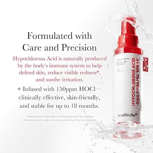 medicube Power Soothing Spray, Hypochlorous Acid Spray For All Skin Types, Delicate Skin Daily Solution & Post-Sun Care, HOCI Facial Mist for Soothing & Calming , Korean Skincare, 4.22 fl.oz thumbnail 6