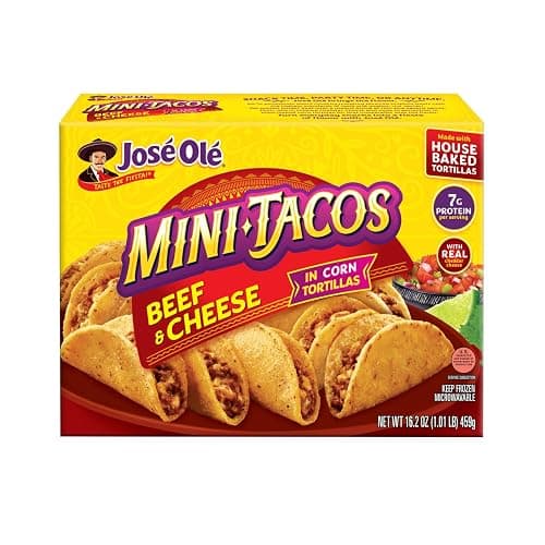 Jose Ole Mini Tacos Beef & Cheese, 16.2 Oz - Image 1