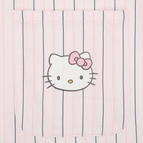 Bioworld Hello Kitty Character Face Women's 2-Pack Shirt & Shorts Pajama Set thumbnail 7