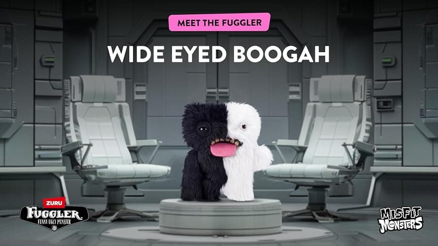 Fuggler Misfit Monsters 9-inch by ZURU, Funny Ugly Monster Plush Toy, Soft Doll Plushies for Kids and Adults (Munch Munch & Old Tooth) thumbnail 6