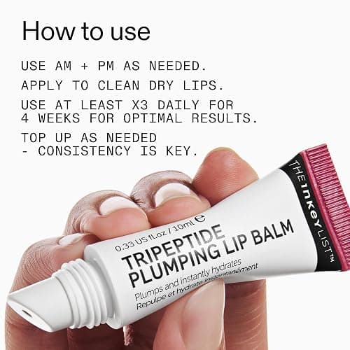 The Inkey List Tripeptide Plumping Lip Balm 10ml | Clinically Proven Plumping Tinted Lip thumbnail 5