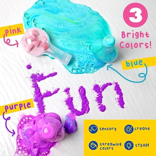 Mr. Bubble Kids Original Bath Bomb Potions - Colorful Fizzy Fun - Cool Foam and Bubble Science Beaker Bath Toys (Pack of 4) thumbnail 7