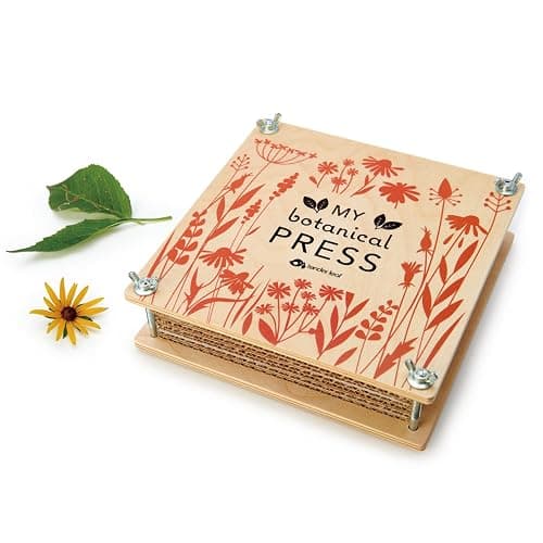 Tender Leaf Toys - My Botanical Press - 8.3 x 8.3 Inch 10 Layers Flower Press, DIY Dried and Preserved Flowers and Leaves, Plants Art & Crafts kit - Age 3+ thumbnail 4
