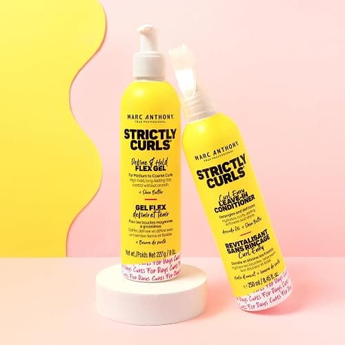 Marc Anthony Define & Hold Flex Hair Styling Gel, Strictly Curls - Medium to Coarse Curls - High Hold, Long-Lasting Frizz Control & Added Shine with Shea Butter - Anti-Frizz Hair Products for Women thumbnail 3