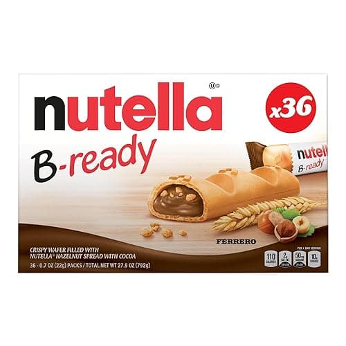 Nutella B-Ready, 36 ct,1.74 lbs - 36 Count (Pack of 1)