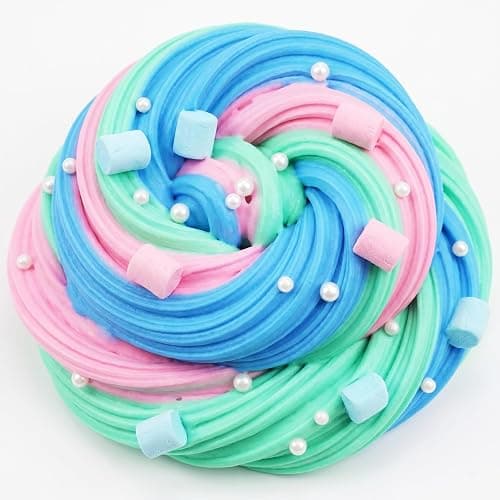 LIXIANSHI 9 Pack Slime Kit - 6 Butter & 3 Jelly Cube Crunchy Sli with Astronaut Add-ins, Soft & Non Stick, Party Favors for Girls & Boys, Birthday Favors, Stress Relief, Fidget Toys for Girls and Boys thumbnail 4