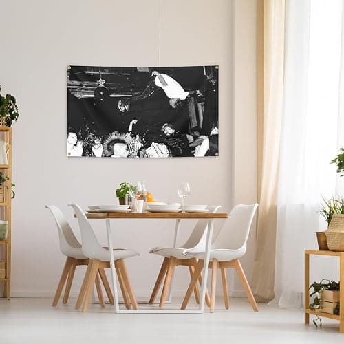BYADKOA- Playboi Carti Die Lit Album Cover Flag Banner Aesthetic Decorative Durable Man Cave Wall tapestry with 4 Brass Grommets 3x5 Feet Flag Suitable For Indoor And Outdoor Decorate for College Dorm thumbnail 5