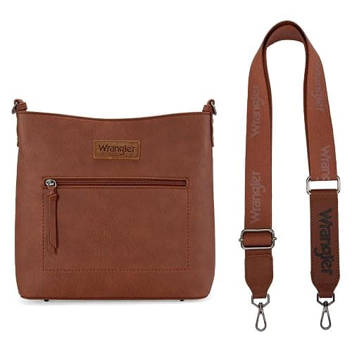 Wrangler Crossbody Bags for Women Lightweight Shoulder Handbags and Purses Travel Shoulder Purse thumbnail 4