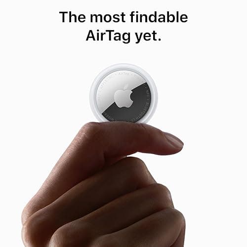 Apple AirTag (2nd Generation): Tracker for Keychain, Wallet, and More; Locator with Sound; Simple One-Tap Setup with iPhone or iPad; Key Finder with up to 1.5X Precision Finding Range thumbnail 2