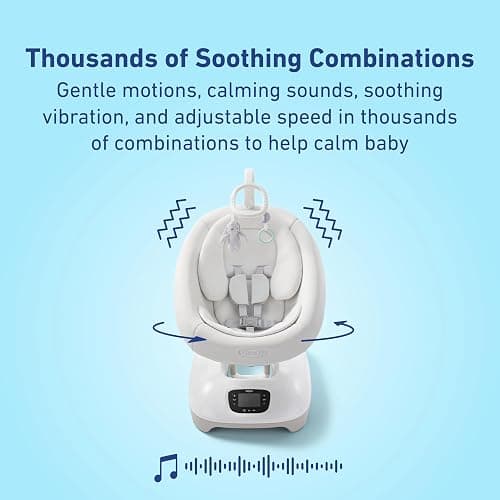 Graco SmartSense Baby Swing with Cry Detection Technology thumbnail 3