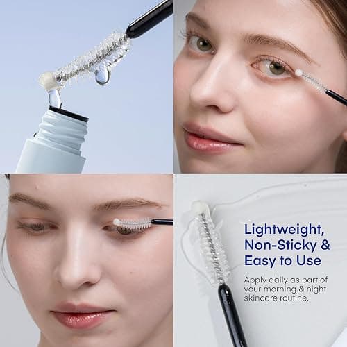 Terez & Honor REviving Lash Serum - Korean Vegan PDRN Lash Growth Serum for Longer, Fuller, Healthier Lashes - Peptide & Biotin Lash Conditioner for Root Strengthening - Clean, Gentle, Made in Korea thumbnail 6