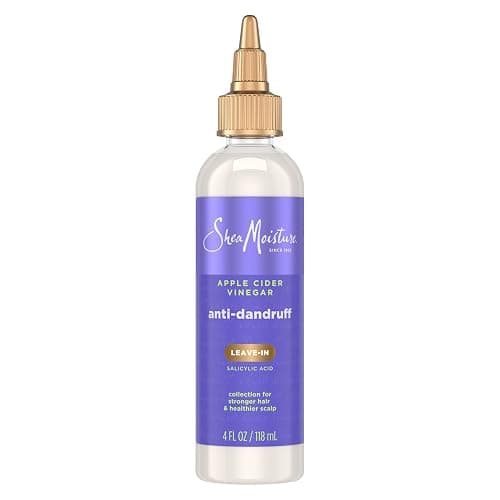 SheaMoisture Anti-Dandruff Leave-In Apple Cider Vinegar & Salicylic Acid To Soothe Scalp System for a Healthier Scalp 4 oz - Image 1