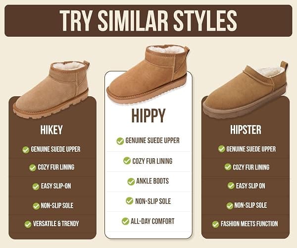 Project Cloud 100% Genuine Leather Comfortable Womens Ankle Boots | Water Resistant Memory Foam Insole Winter Shoes - Trendy Footwear Outdoor Fall Shoes for Women - Winter Boots for Women thumbnail 7
