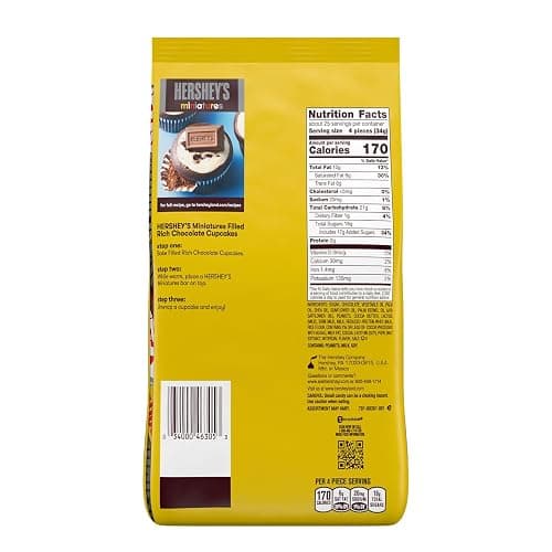 HERSHEY'S Miniatures Assorted Chocolate Candy Party Pack, 30 oz (Pack of 2) thumbnail 2