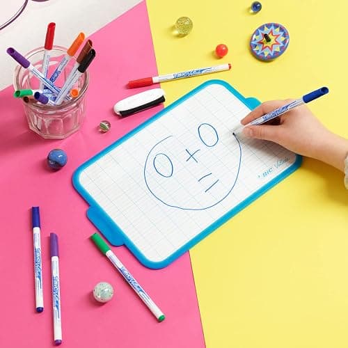 BIC Velleda 1721 Ecolutions, Dry Erase Whiteboard Pens ideal for School 'Velleda Ecolutions' Assorted Colours, 8 count (pack of 1) thumbnail 5