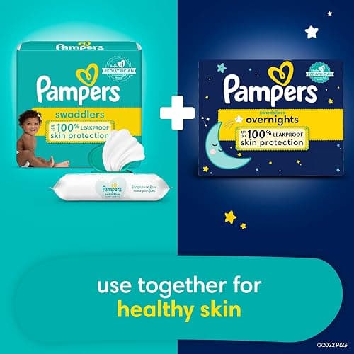 Pampers Baby Diapers - Swaddlers - Size 3, 136 Count, Ultra Absorbent Disposable Infant Diaper - Size 3 - 136 thumbnail 6