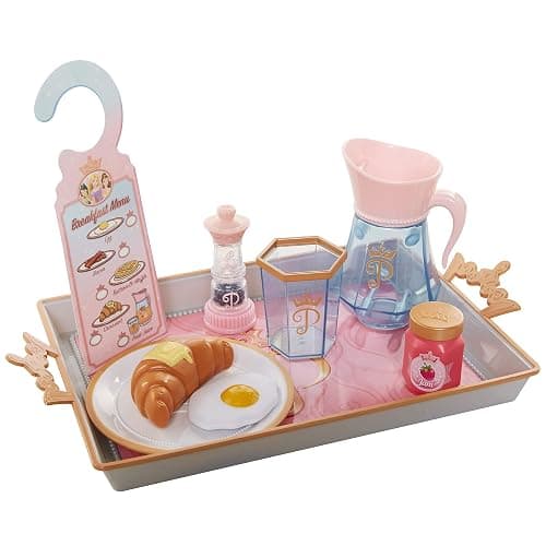 Disney Princess Style Collection Room Service Pretend Play Toy Set - with Serving Tray, Plate Cover, Pitcher & More for A Great Pretend Travel Experience - Girls Ages 3+ - Image 1
