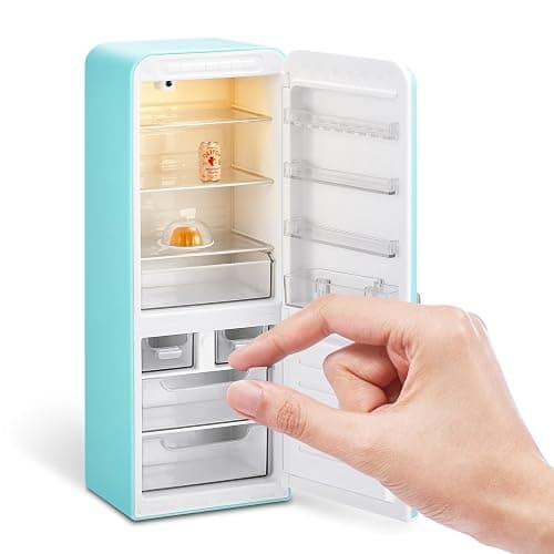 Mini Brands Fill The Fridge Playset w/UV Light by ZURU, Collectibles, DIY, Resin Play, Exclusive Recipe, NOT Edible, 8+ thumbnail 6