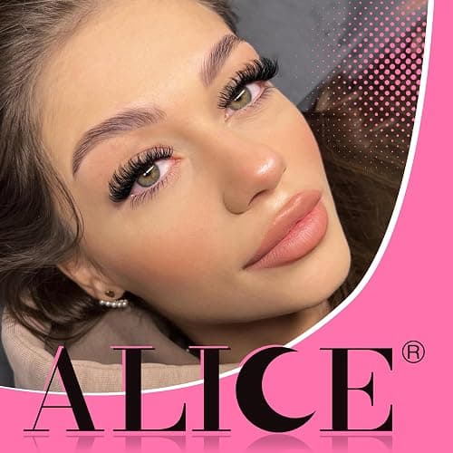 280Pcs Wispy Individual Lashes DIY Eyelash Extensions 8-16MM D-Curly Lash Extensions Lash Clusters 80D Cluster Eyelashes DIY at Home by ALICE thumbnail 7