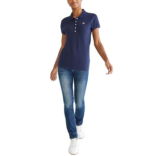 Aeropostale Women's Aero Solid A87 Polo thumbnail 5