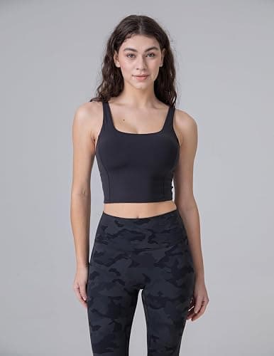 Colorfulkoala Dreamlux No Front Seam Leggings for Women 25"/28" Inseam, Seamless High Waisted Buttery Soft Yoga Pants thumbnail 5