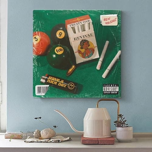 Have A Nice Day - Treaty Oak Revival Canvas Poster Bedroom Decoration Landscape Office Valentine's Birthday Gift Unframe-style12x12inch(30x30cm) - 12L" x 12W" - Unframe-style thumbnail 3