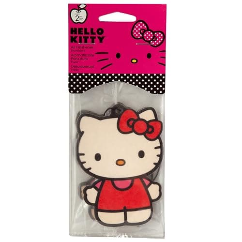 Hello Kitty Air Freshener - Strawberry Scent - 2 Pack - Image 1